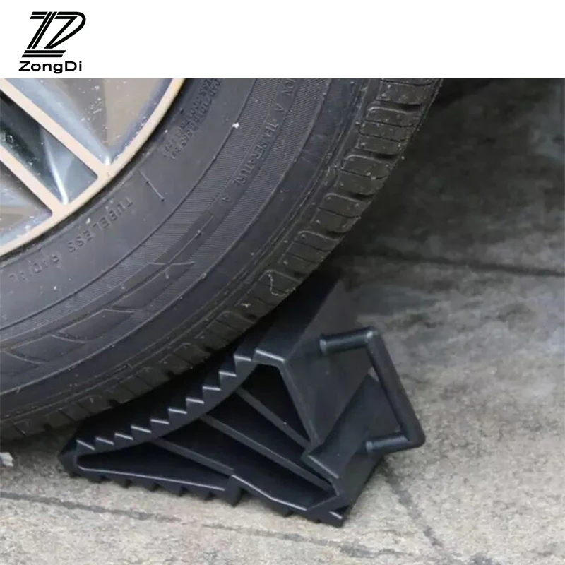 

ZD 2X Car Styling Tire Wheel Slip Rubber Safe Pad For Ford Focus 2 3 Fiesta Mondeo Ranger Kuga Seat Leon Ibiza Lexus Accessories