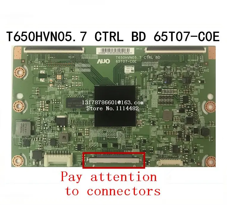 T650HVN05.7 65T07-COE 100% хороший тест оригинал для UA65H6400AJ Logic borad T650HVN05.7 65T07-COE 2 разных разъема