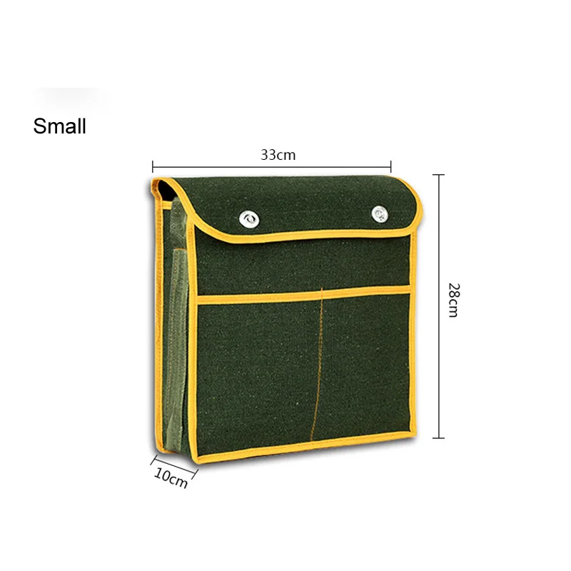 Multifunzionale della Tela di Canapa sacchetto di kit di riparazione elettricista kit singolo sacchetto di spalla borsa degli attrezzi