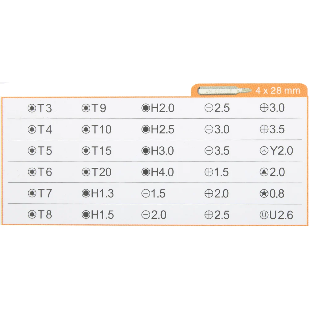 33 in 1 di Precisione Set di Cacciaviti Smontare Per Tablet Computer Portatile Del PC Del Calcolatore Del Telefono Della Vigilanza Mini Elettronica Strumenti di Riparazione Kit