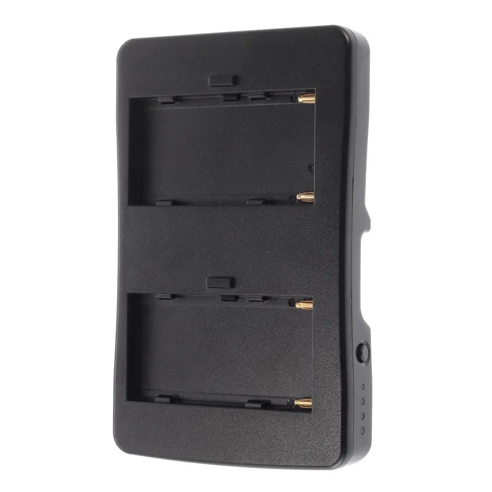 NP-F Battery External to V-Mount Adapter Plate Converter for 2 Sony NP-F970 NP-F770 570 550 530 330 DSLR