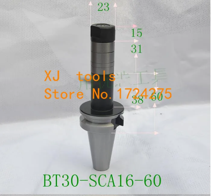 

CNC machining center shank shank BT30-SCA16 Milling cutter arbors ,milling cutter tool rod installation saw blade milling cutter