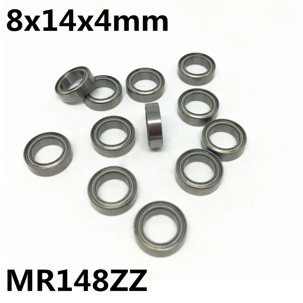 10 sztuk MR148ZZ L-1480ZZ 8x14x4mm łożysko kulkowe zwykłe miniaturowe łożyska zaawansowane wysokiej jakości MR148