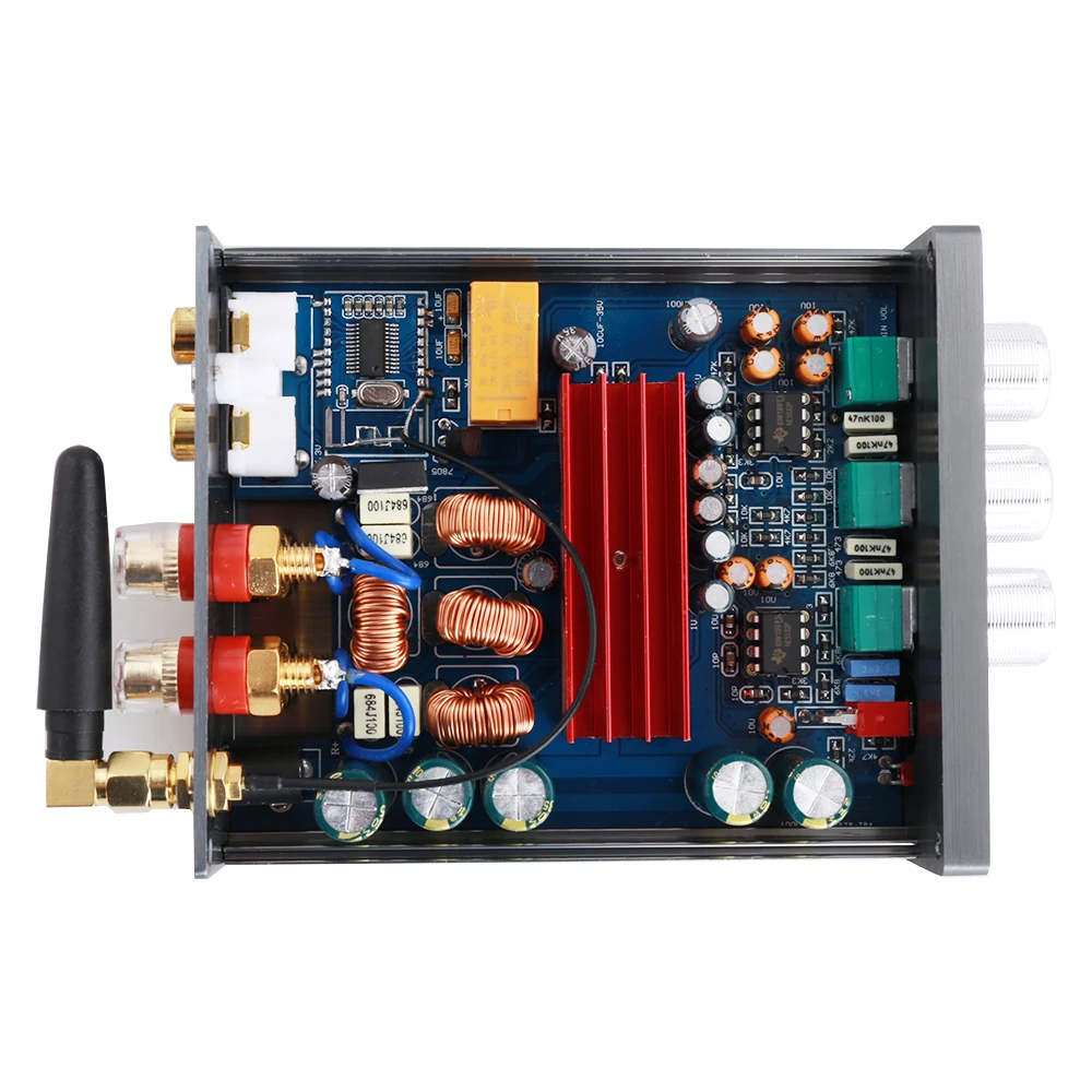 Hi Fi College HC100B Bluetooth Amplifier TPA3116D2 NE5532P Audio Digital Power Amplifier 100W * 2