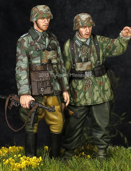 1/35 model kit resin kit    Grenadier Set 418  Unassembled kit