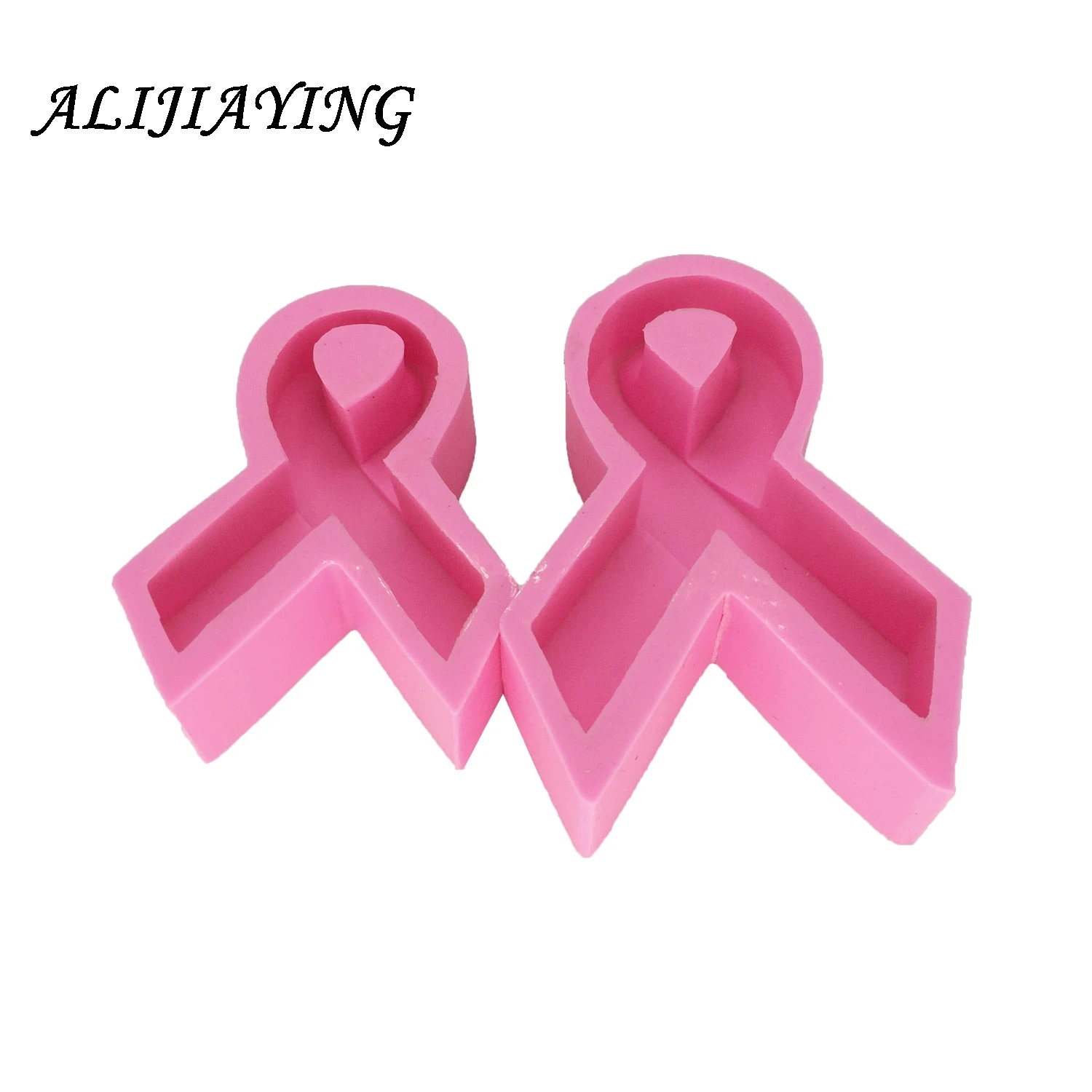 1Pcs Awareness ribbons Bow Silicone Mold,Sugarcraft Cake Decorating Tools,Fondant Chocolate Molds Cake Border Mould D1486