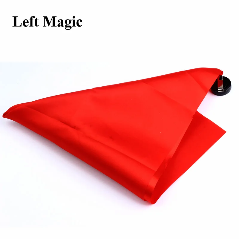 35*35cm silk thru cane Magic Tricks silk for professional magicans Streets Props Tools wholesale  E3079