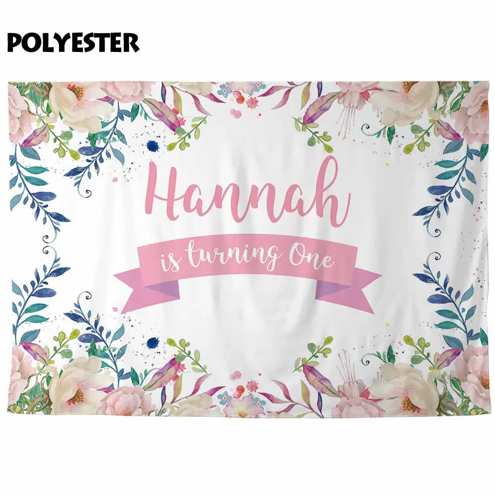 Allenjoy Bối Cảnh Cho Chụp Ảnh Phòng Thu Đẹp Cụm Hoa Viền Nhiều Màu Sắc Cánh Hoa Lá Sinh Nhật Nền Photocall