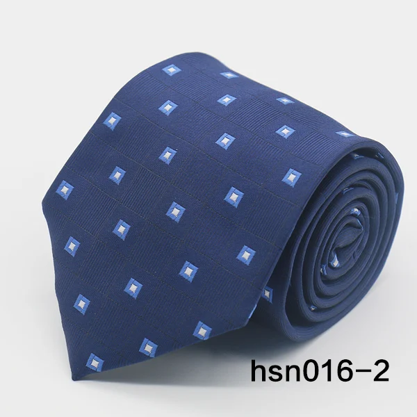 European style gentlemen neckties fashion casual polka dot polyester tie 8 cm cravat men slim gravata