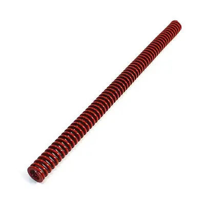 Red Chromium Alloy Mould Flat Wire Compression Spring 20x10.5x300mm