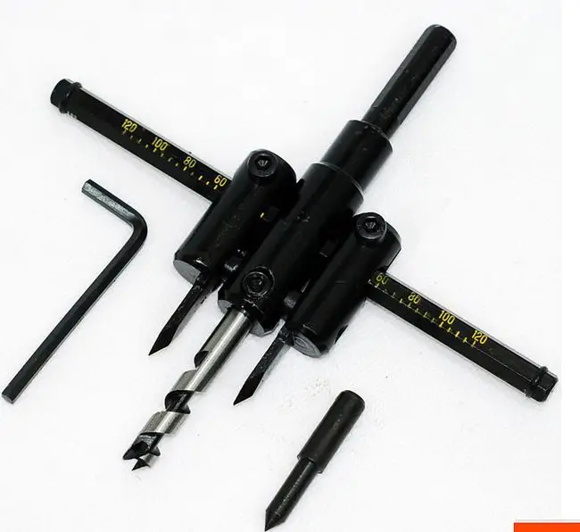 

made in hongkong high quality adjustable size 4mm-120mm small wood hole saw tools woodworking NO.RT-212A freeshipping