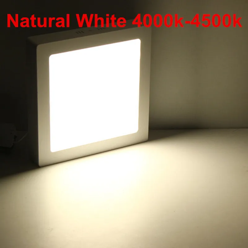 3W/6W/9W/12W/15W/25W LED downlight Square LED panel Ceiling Recessed Light bulb lamp AC/DC12V- 24V with drive