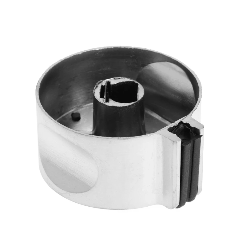 2 boutons de commutation rotatifs pour cuisinière à gaz en métal, trou de 8mm, remplacement universel Mar28