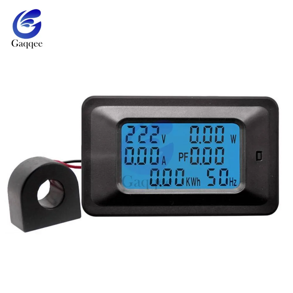 

AC 5KW 85V~250V 220V Digital Voltage Meters indicator Power Energy Voltmeter Ammeter Current Amps Volt Wattmeter Tester Detector