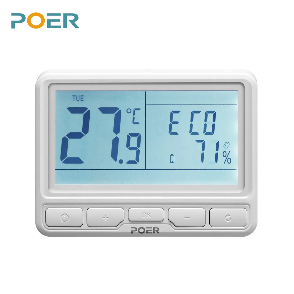 Wireless room remote Controller wifi digital Thermostat home electric Floor Heating controller 16A current with gateway