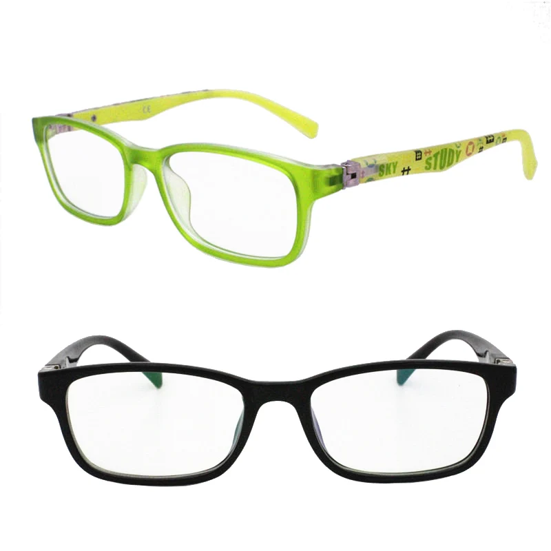 8323 rectange fullrim durable dual bright color 180 degrees flexible TR90 cute optical glasses frame for girl