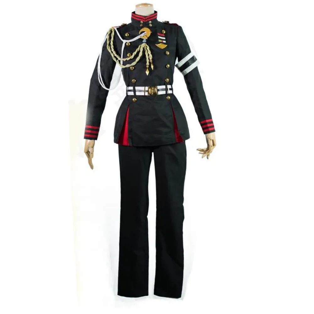 2018 Seraph of the End Owari no Serafu Shinya Hiragi Cosplay Costume Uniform