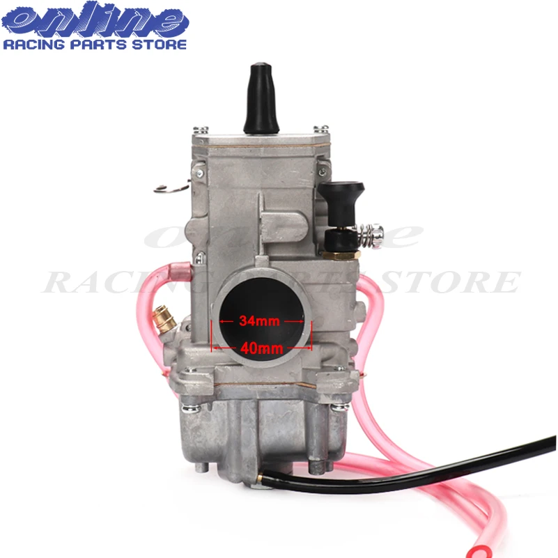 New Carburetor Vergaser Carb TM34 Flat Slide 34mm Carburetor Spigot TM34-2 42-6100 TM-34 Rep FOR Miku.ni Hon.da 250 LT250