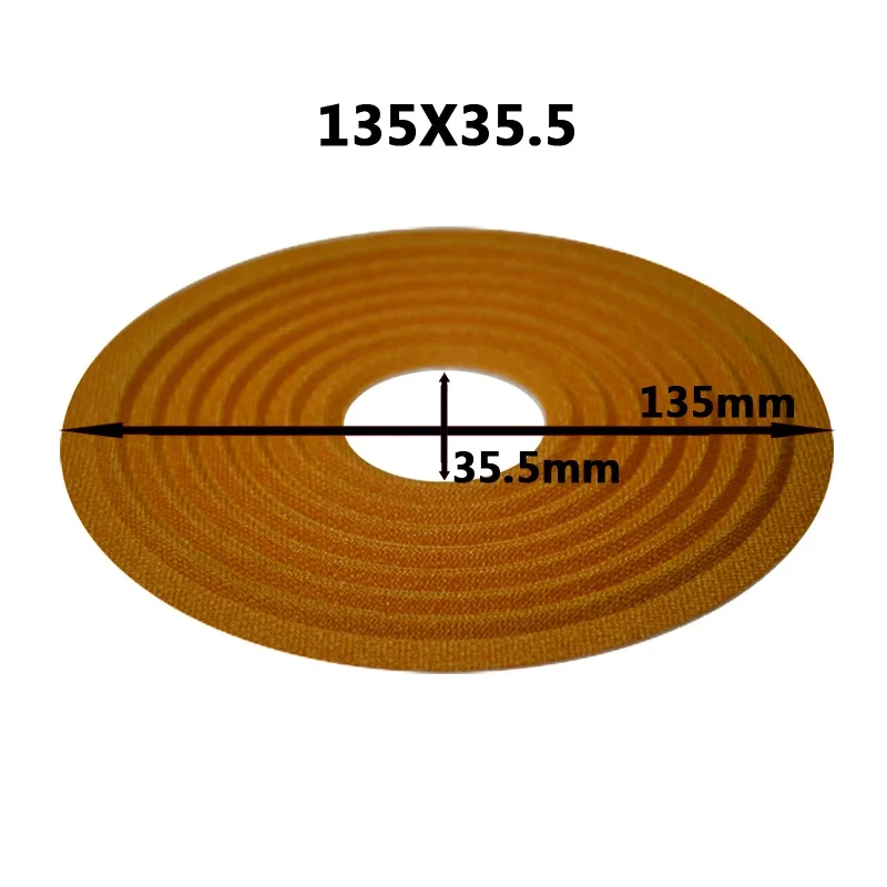 2 قطعة 135X35.5/142X38.5/142X65.5mm مرونة موجة مكبر الصوت مضخم الصوت باس المتكلم إصلاح العنكبوت المثبط