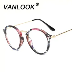Anti Blue Ray Women Computer Glasses For Men Transparent Eyeglasses Round Fashion Spectacle Frame Oculos De Grau Female Coating