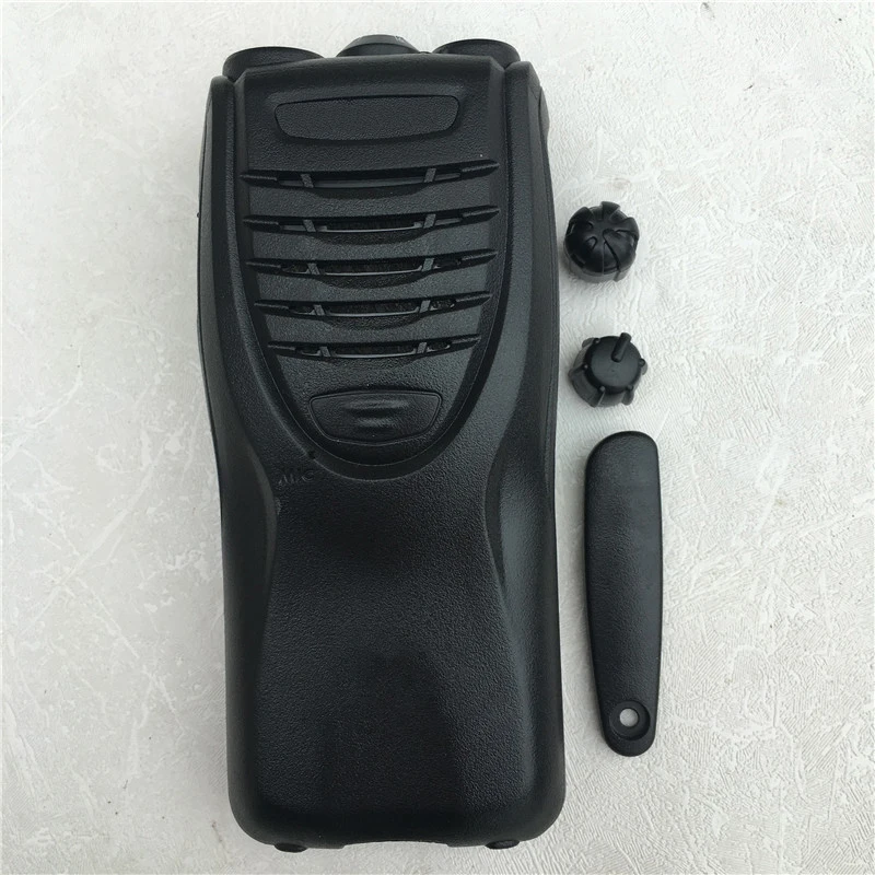 Depan Housing Case Shell untuk Kenwood Tk3307 Tk2307 TK 2302 Walkie Talkie untuk Penggantian