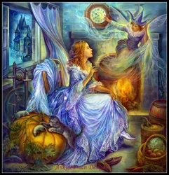 Needlework for Embroidery by Ankicoleman DIY DMC High Quality - Counted Cross Stitch Kit 14 ct Oil painting - Cinderella