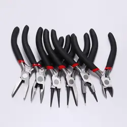 Round Nose End Cutting Jewelry Pliers Tools DIY Equipment Pliers Fit Handcraft Beadwork Repair Ferronickel Carbon-Hardened Steel