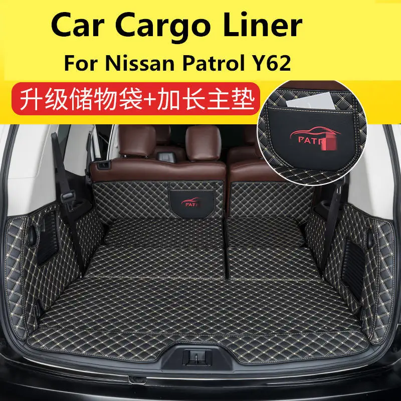 

Car Cargo Liner fully enclosed Interior modification Environmental protection For Nissan Patrol Y62