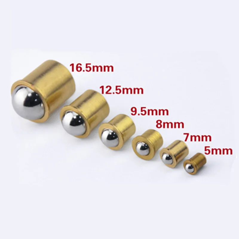 4 pezzi cassetto dell\'armadio porta dell\'armadio molla in ottone chiusura a sfera raccordo per mobili serratura della porta parti di ricambio