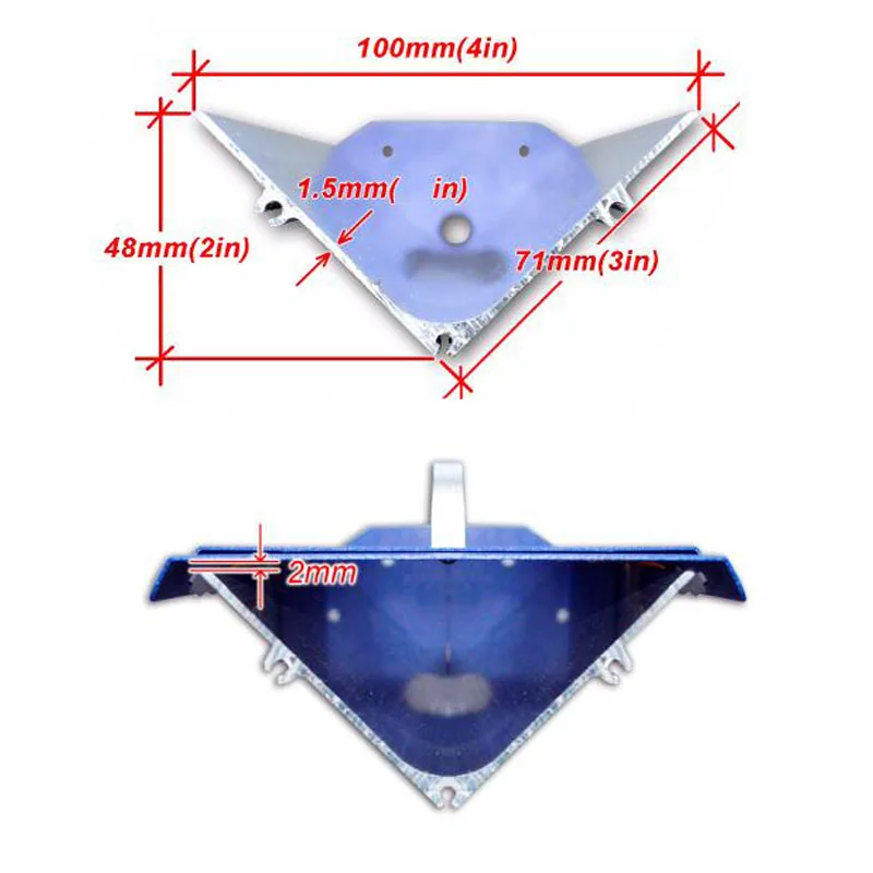 Factory Price Newest Design 50cm(20inch) Scoop Coater for Screen Printing Plate