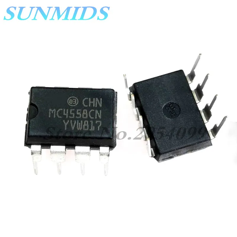 

100pcs 4558 MC4558CN DIP-8