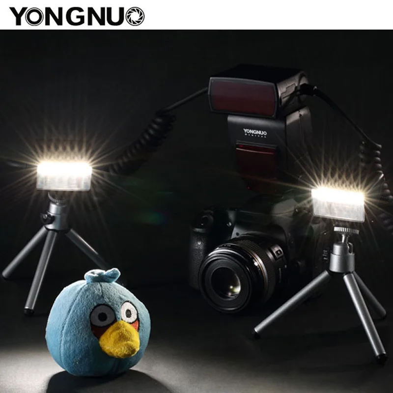 Yongnuo YN24EX TTL Macro Ring Flash Dual Light Heads Speedlite for Canon Sony Oral Cavity Food Jewelry Insect Close-up Shooting