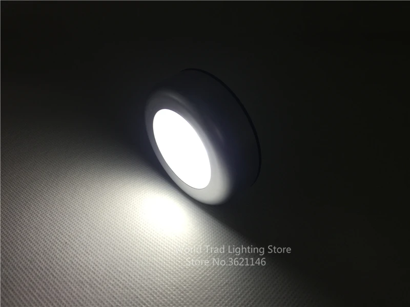 Stepless dimming touch Light Push Lamp Dimmable Led night light for Closet Wall Lamp Camping lampada nachtlampje Battery Power