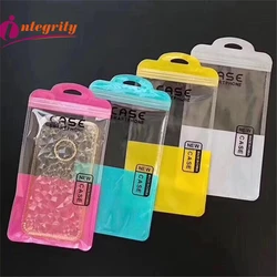 INTEGRITY 100pcs 11.5X20.5cm Transparent Case Cover Moisture-proof Package storage Bags Bright glossy self sealing Packaging bag