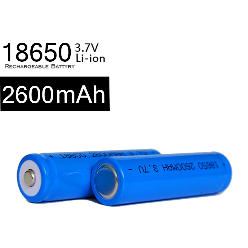 

10 pcs kingwei 18650 Rechargeable Battery 3.7V Li-ion Lithium Battery For Flashlight Headlamp Toy Eletric Products E-book