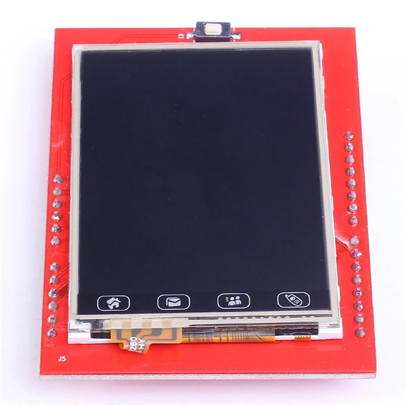 For Arduino UNO R3 Mega2560 TFT LCD Touch Screen Display 2.4 inch Shield LCD Module 18-bit 262,000 Different Shades Board