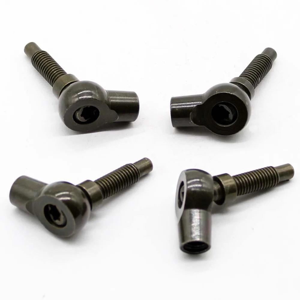 

4pcs Metal Gas Struts Spring Lift Supports Damper Replacement Connector Bracket with Screws for Jeep for Hyundai for Audi M6