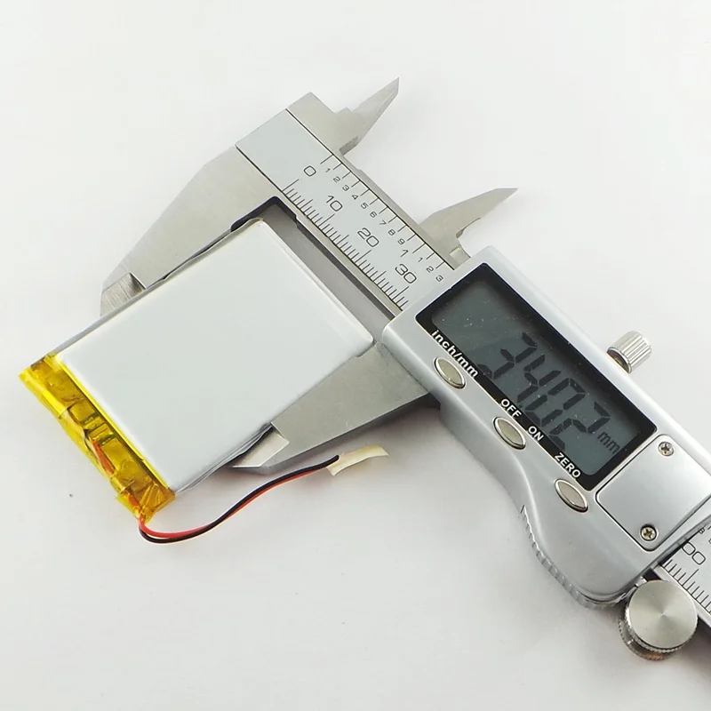 بوق هوائي للتحكم عن بعد 403450 فولت 3.7 ، بطارية ليثيوم بوليمر قابلة لإعادة الشحن ، عالمي ، 343450