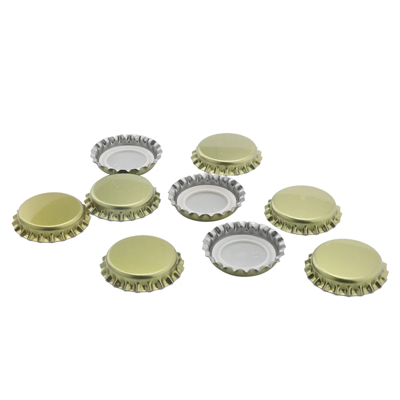 10Pcs/lot Beer Bottle Cap Beer Lid Bottles Stopper Lid Cover Homebrew beer tool