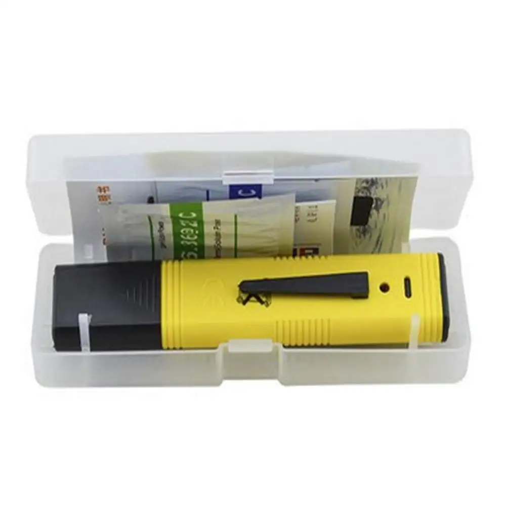 Digitale ph Meter 0,01 Hohe Genauigkeit Qualität 0-14 Messbereich für Trinken, pool und Aquarium Wasser PH Tester mit ATC