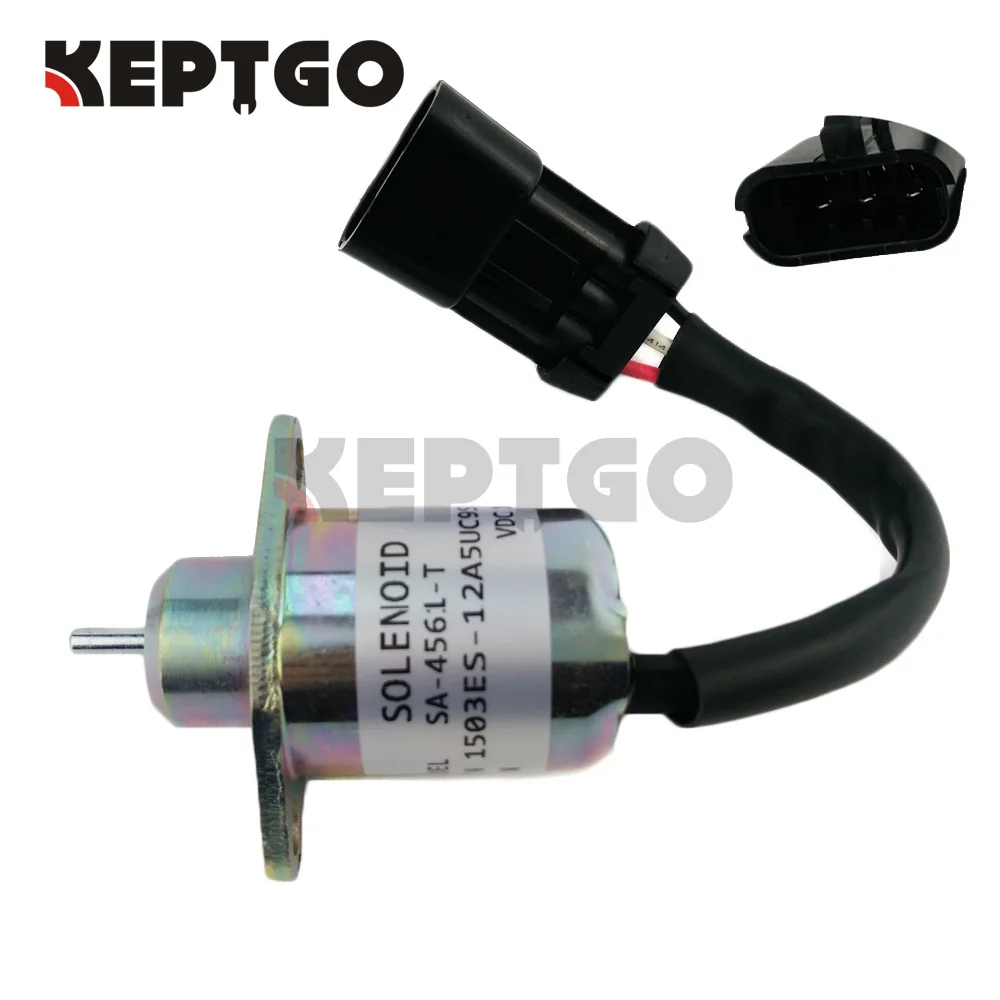 

12V Stop Solenoid 1503ES-12A5UC9S 12V for Kubota V1505 R90 R-25-15230-01 251523001