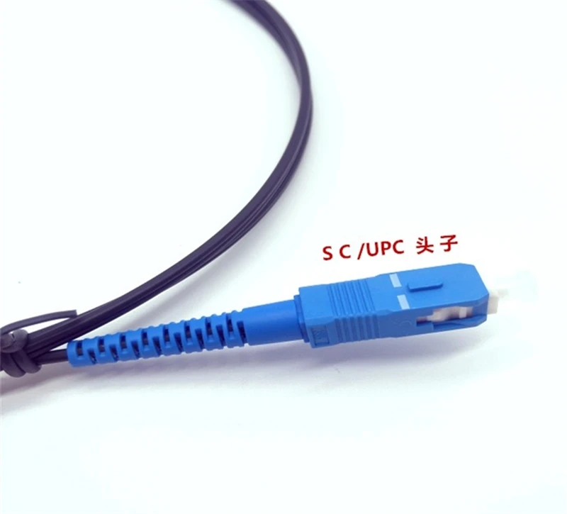 10 sztuk 5 M 10MTR pojedynczy rdzeń z włókna światłowodowe Patchcord przewód zanurzeniowy LC-LC SC-SC FC-FC czarny kolor 1 rdzeń ftth jumper darmowa wysyłka