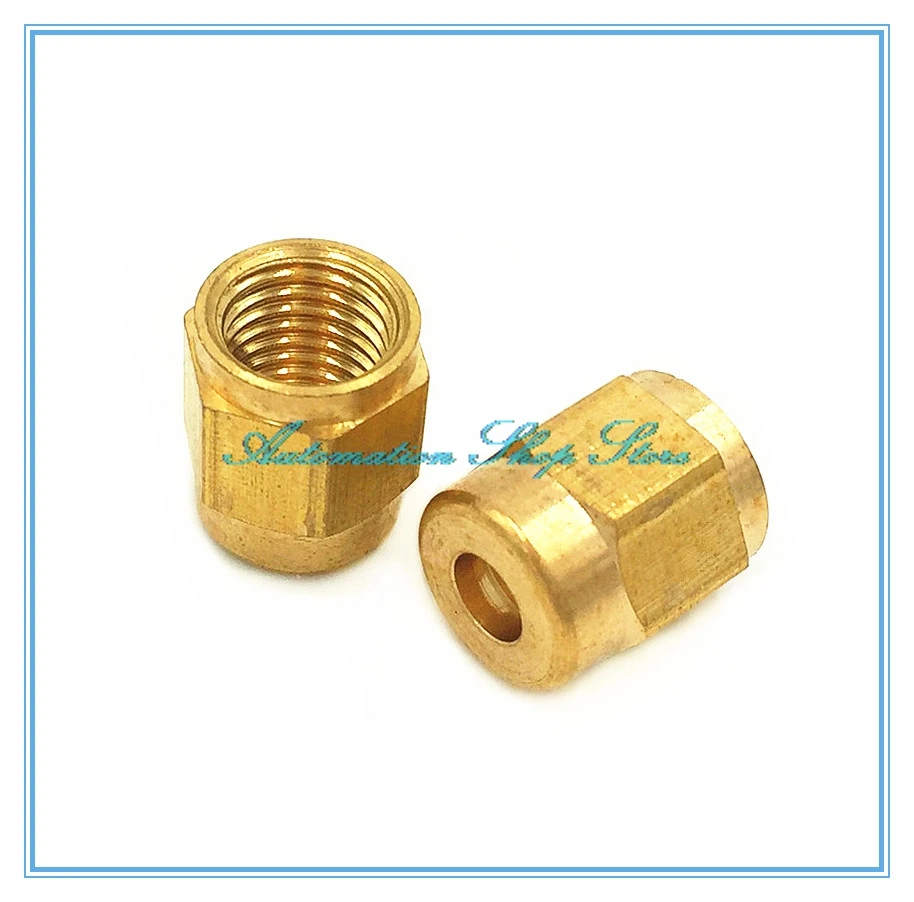 Pn nut Check valve Fittings Machine lubrication oil circuit accessories copper Tubing nut