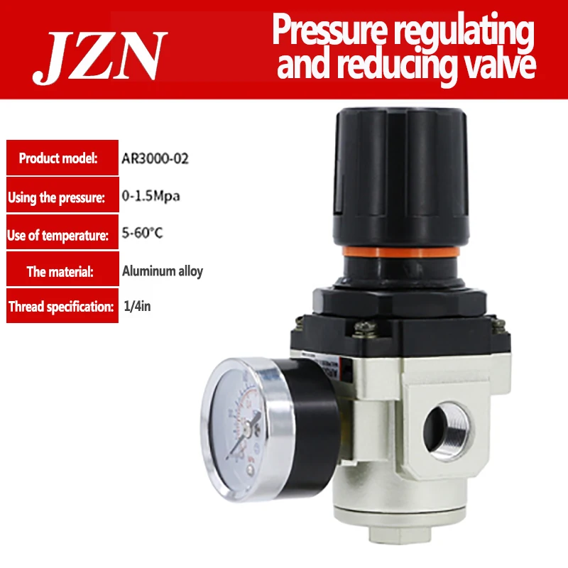 1PCS SMC AR2000-02 Air Pump Pressure and Pneumatic Regulating Valves Durable Air Processor 3000-03