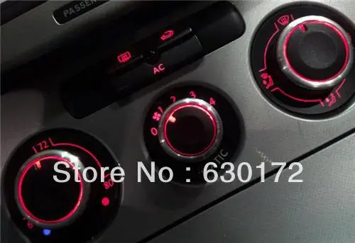 Replacement Climate Control Knob (Black) For VW Volswagen Passat B6