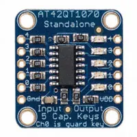 Spot 1362 Standalone 5-Pad Capacitive Touch Sensor Breakout - AT42QT1070