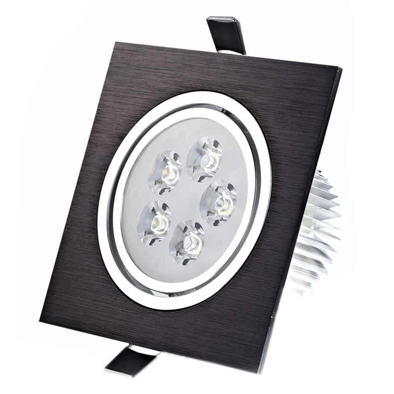 Imagem -03 - Downlights Reguláveis Embutidos Luzes Led Square Down Teto Interior Home Decor Spot 3w 5w 7w 110v 220v