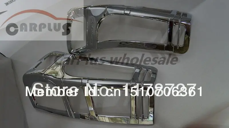 Chrome tail  lamp cover  for ISUZU D-MAX 2012