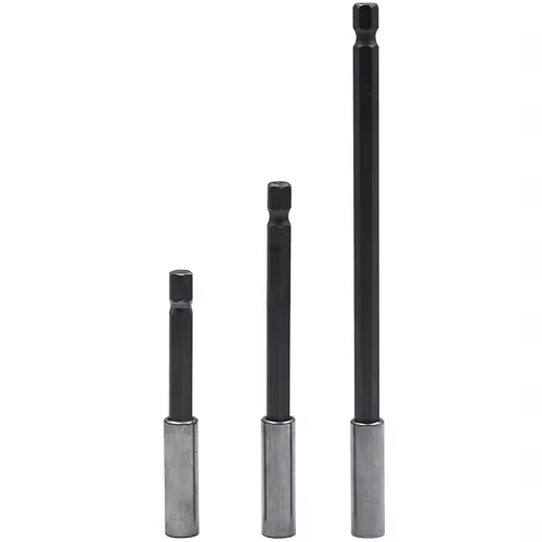 1/4 Hex Shank Quick Release Electric Drill Magnetic Screwdriver Bit Holder 60mm 75mm 100mm 150mm - Image 4