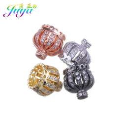 Juya DIY Tassels Jewelry Findings Handmade Bead Caps Crown Charms Accessories For Women Earring Bracelet Neckalce Jewelry Making